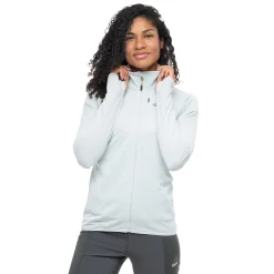 Best Sale Bergans Y LightLine Essence Midlayer Jacket Women - Pearl Grey