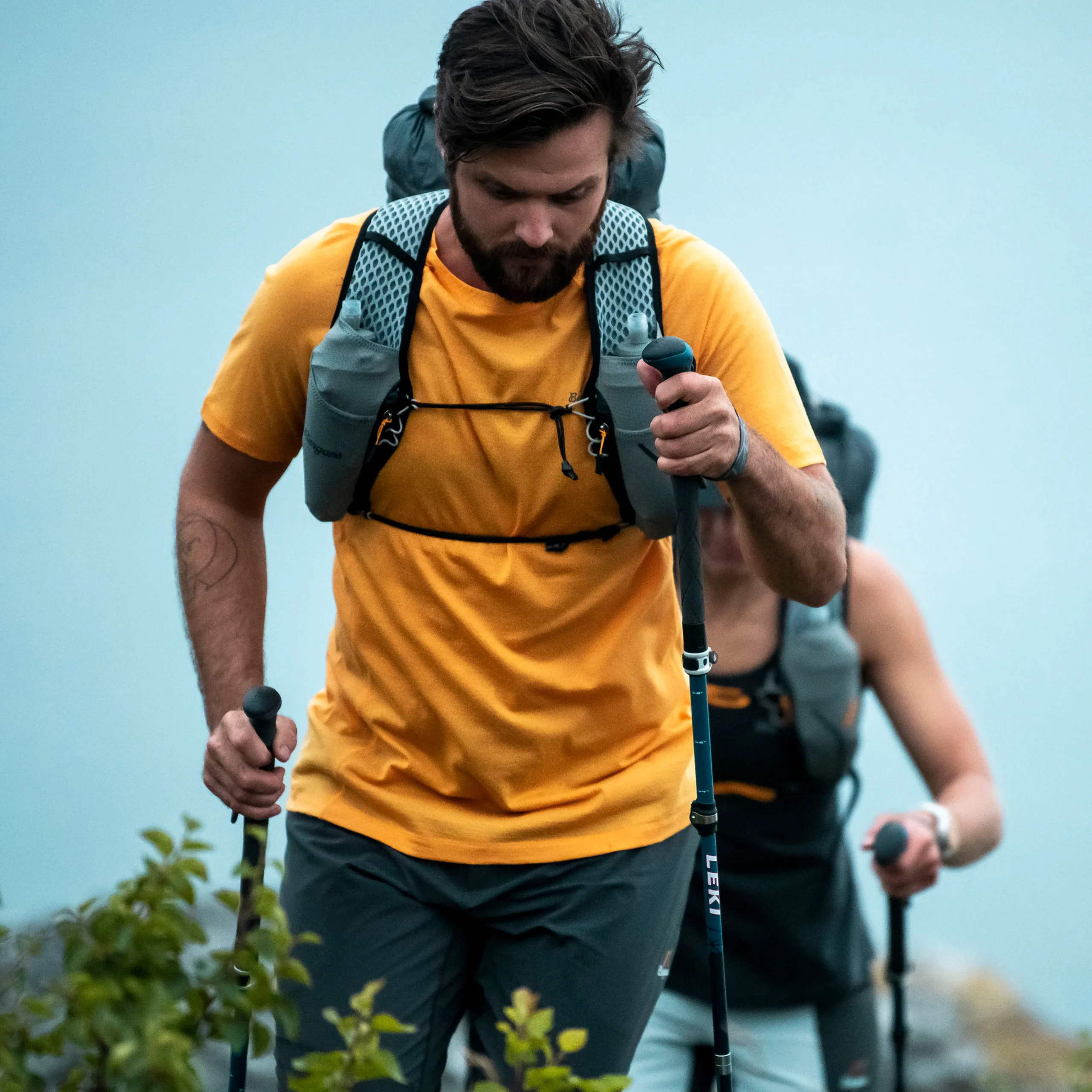 Online Bergans Y LightLine Fastpack M/L 1-24 - Dark Shadow Grey