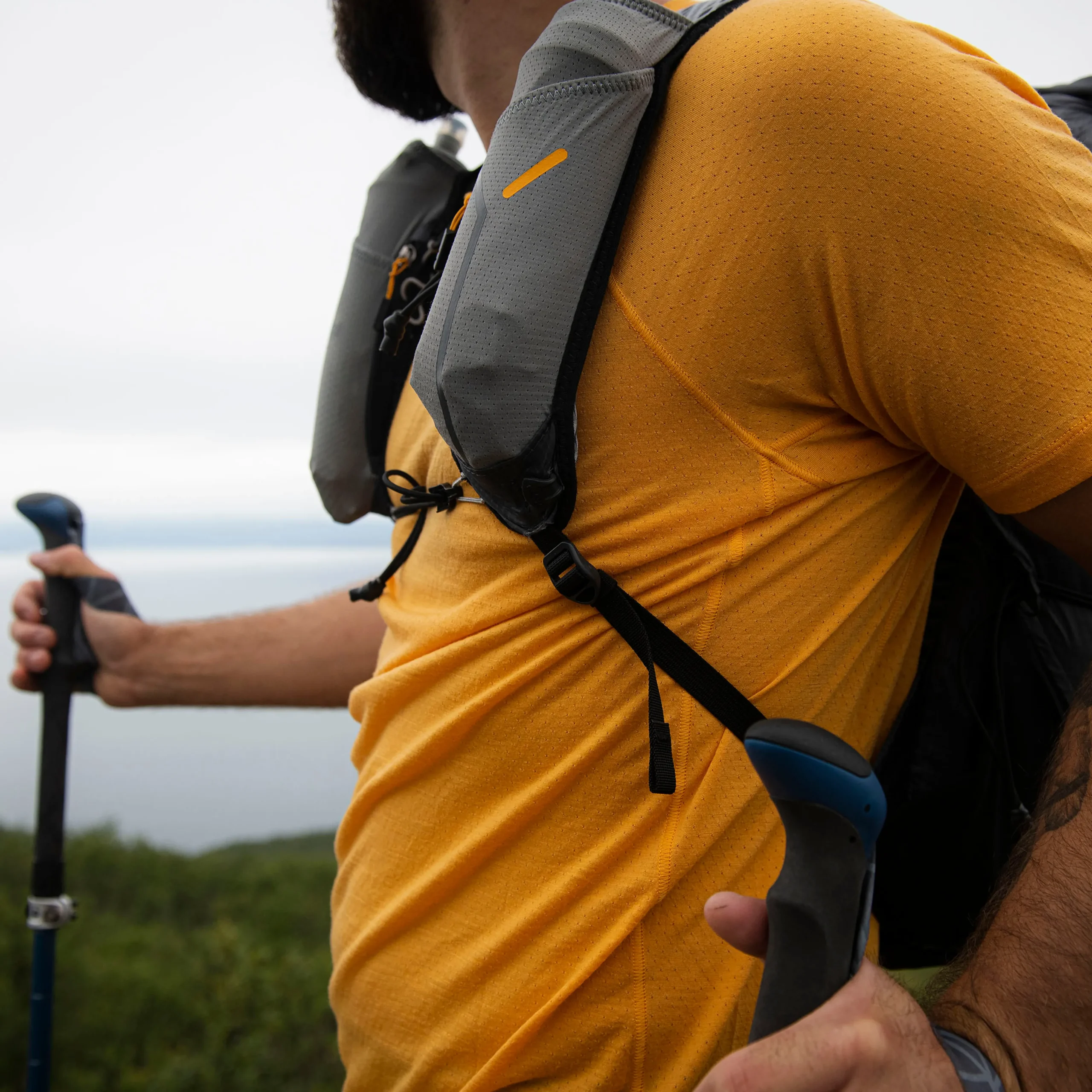 Online Bergans Y LightLine Fastpack M/L 1-24 - Dark Shadow Grey