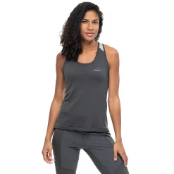 Outlet Bergans Y LightLine Merino Top Women - Dark Shadow Grey / Pearl Grey
