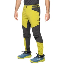 Store Bergans Y LightLine Progressive Pants Men - Golden Lime Green / Dark Shadow Grey