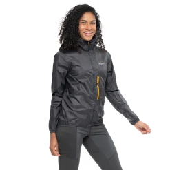 Cheap Bergans Y LightLine Pure Windbreaker Jacket Women - Dark Shadow Grey