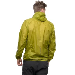 Hot Bergans Y LightLine Pure Windbreaker Jacket Men - Golden Lime Green