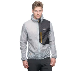 Hot Bergans Y LightLine Pure Windbreaker Jacket Men - Pearl Grey / Dark Shadow Grey