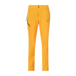Shop Bergans Y LightLine Vapor Pants Women - Mango Yellow