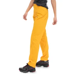 Shop Bergans Y LightLine Vapor Pants Women - Mango Yellow