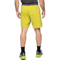New Bergans Y LightLine Vapor Shorts Men - Golden Lime Green