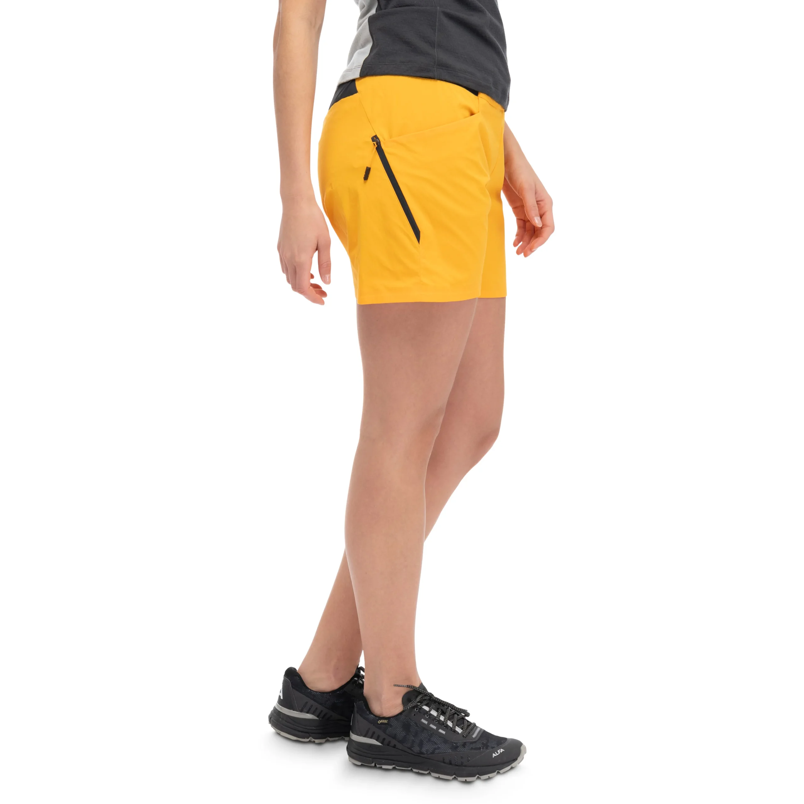 Flash Sale Bergans Y LightLine Vapor V2 Shorts Women - Mango Yellow