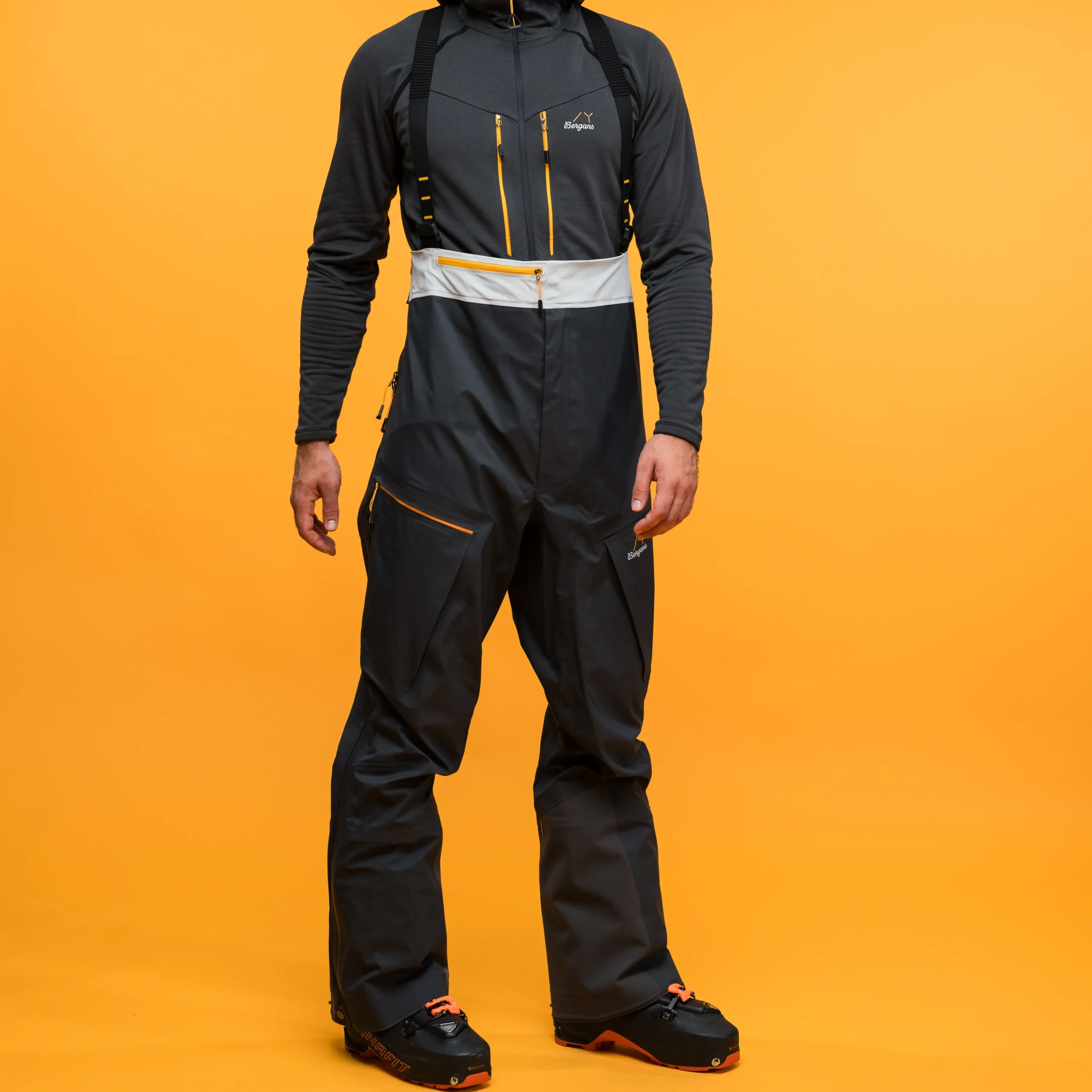 Best Bergans Y MountainLine Breathe 3L Shell Bib Pants Men -