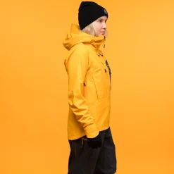Best Bergans Y MountainLine Breathe 3L Shell Jacket Women - Mango Yellow
