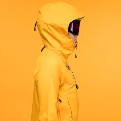Best Bergans Y MountainLine Breathe 3L Shell Jacket Women - Mango Yellow