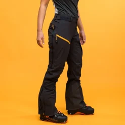 Discount Bergans Y MountainLine Hybrid Softshell Pants Women - Dark Shadow Grey