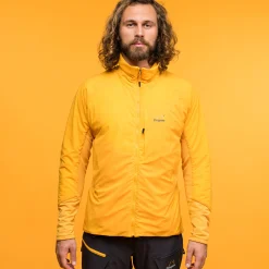 Flash Sale Bergans Y MountainLine Light Insulated Air Jacket Men - Mango Yellow