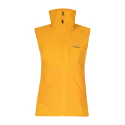 Online Bergans Y MountainLine Light Insulated Air Vest Women - Mango Yellow