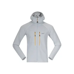 New Bergans Y MountainLine Wooltech Midlayer Jacket Men - Pearl Grey